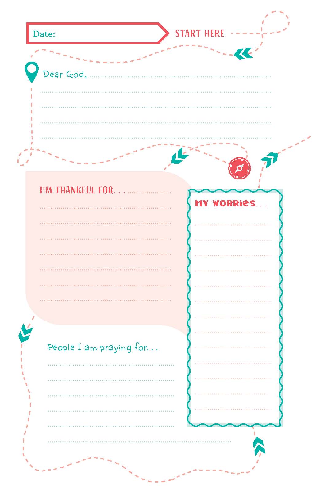 The Prayer Map® for Girls